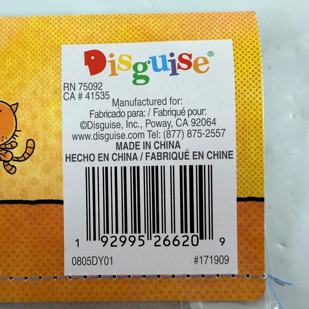 Disguise Dog Man Costume Accessory Kit Hat Ears Decal Kids 4+